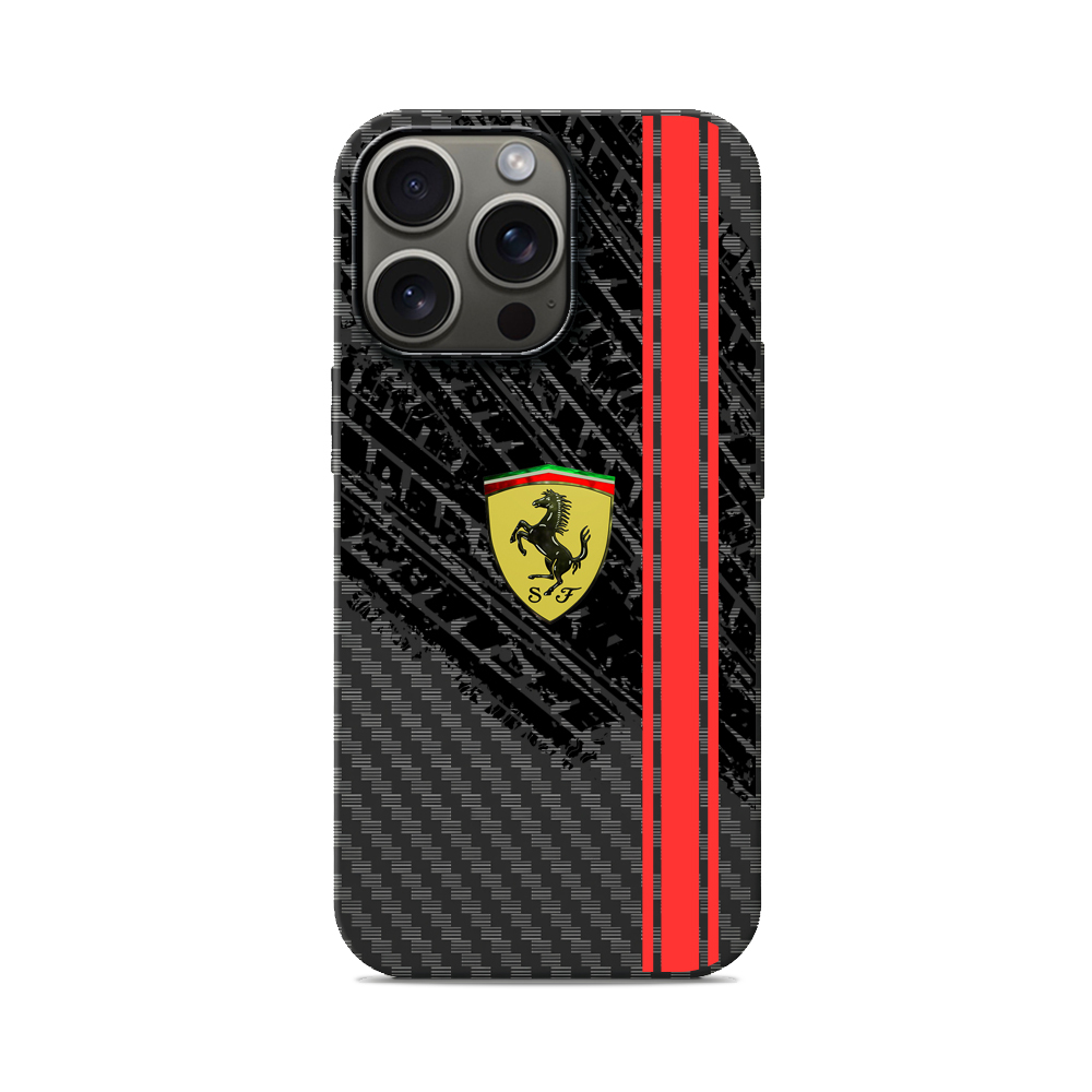 Карбоновий чохол з MagSafe для iPhone ШИНИ FERRARI ШИНИ FERRARI