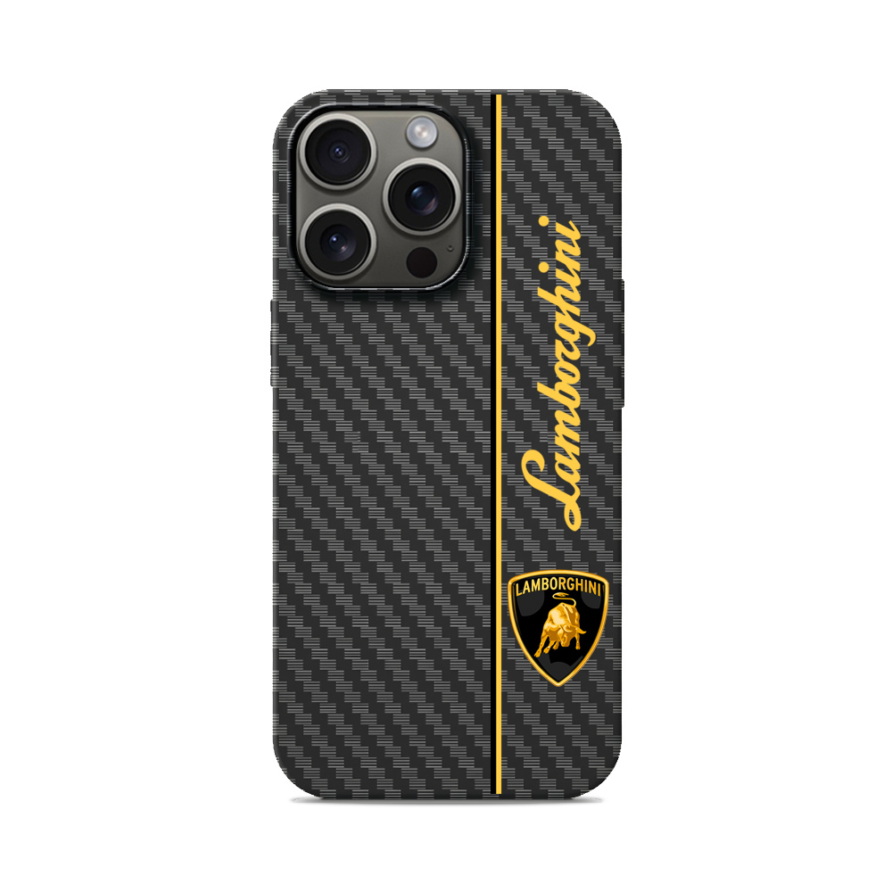 Карбоновий чохол з MagSafe для iPhone Lamborghini Lamborghini
