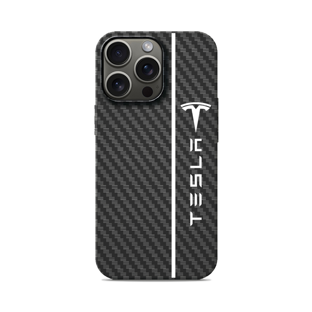 Карбоновий чохол з MagSafe для iPhone Tesla Tesla