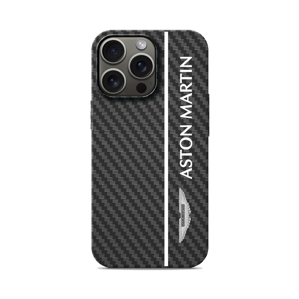 Карбоновий чохол з MagSafe для iPhone Aston Martin Aston Martin