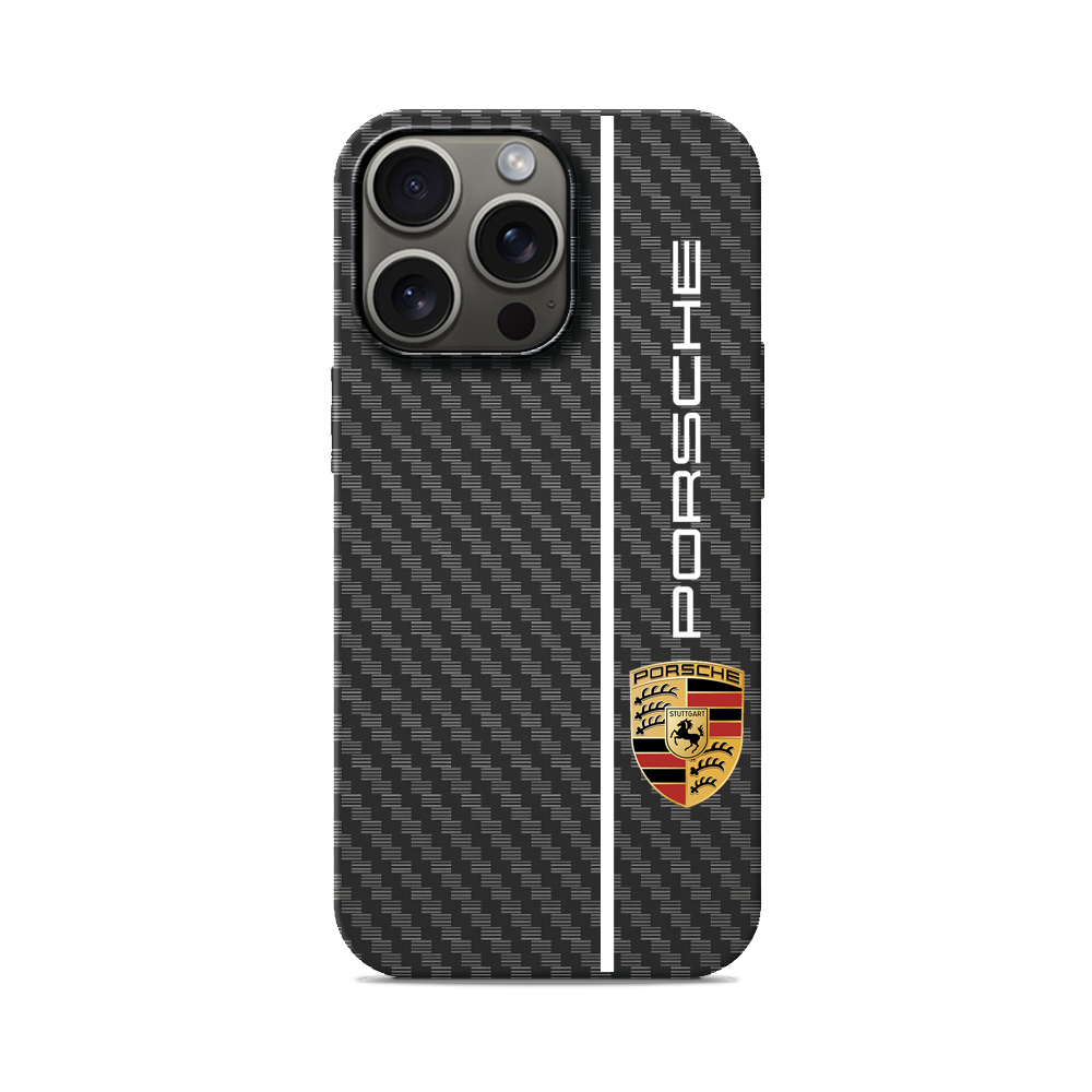 Карбоновий чохол з MagSafe для iPhone PORSCHE PORSCHE