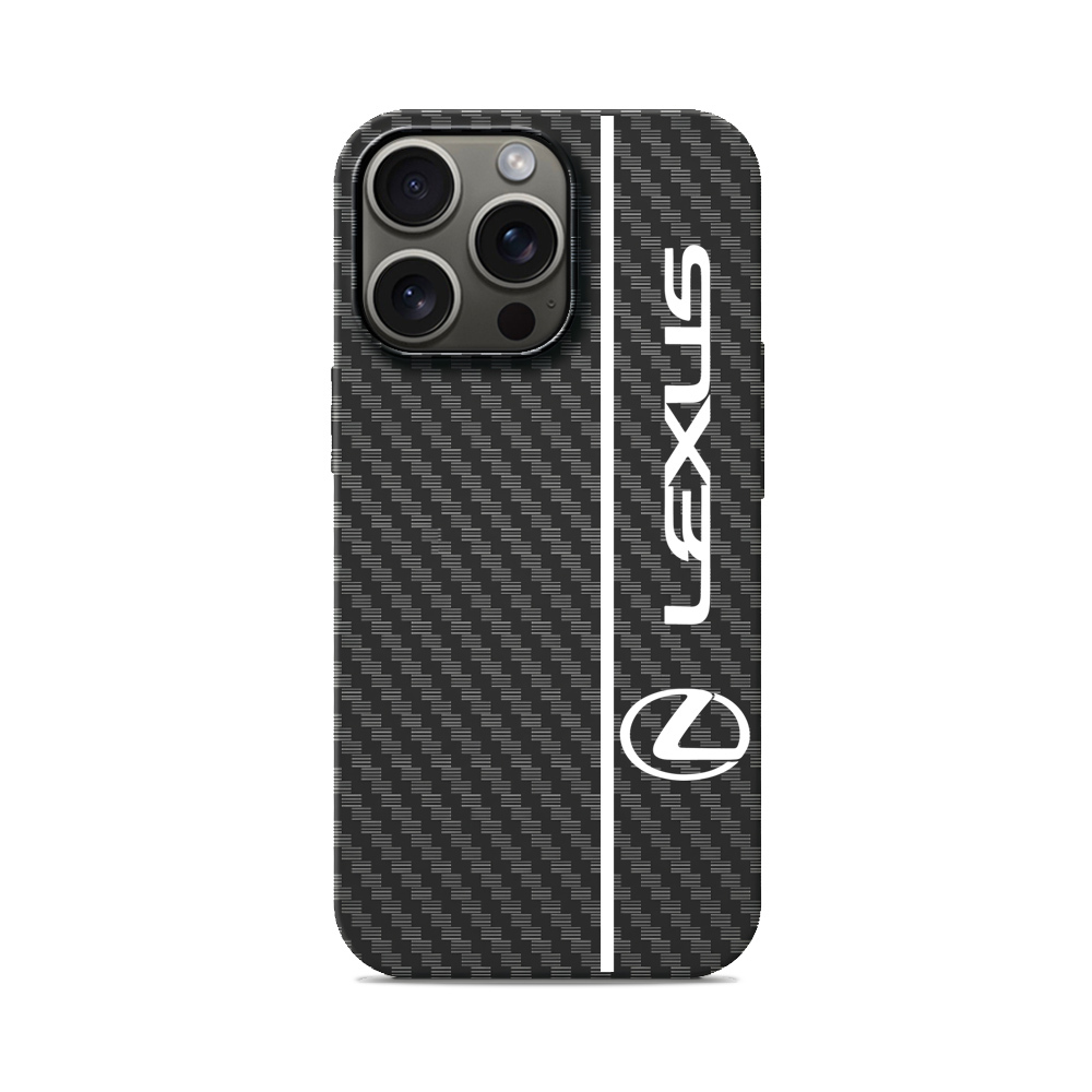 Карбоновий чохол з MagSafe для iPhone LEXUS LEXUS