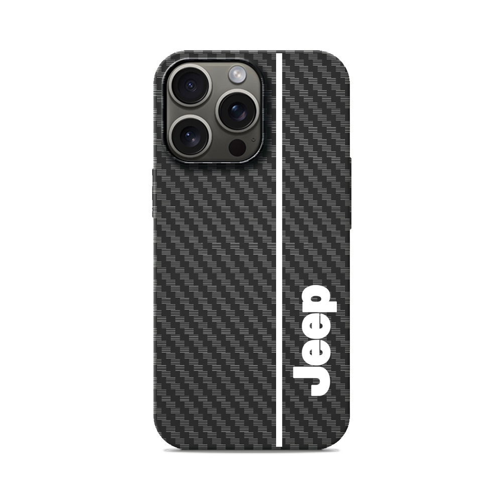 Карбоновий чохол з MagSafe для iPhone Jeep Jeep
