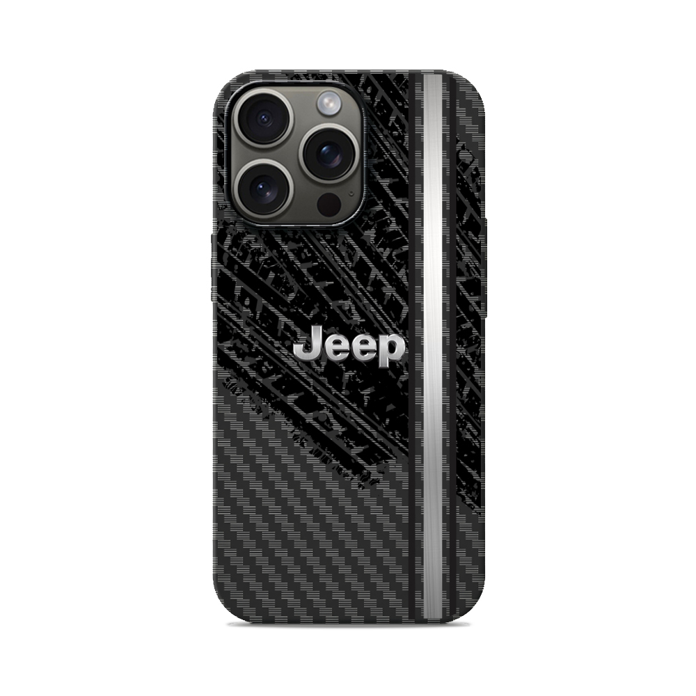 Карбоновий чохол з MagSafe для iPhone ШИНИ Jeep ШИНИ Jeep