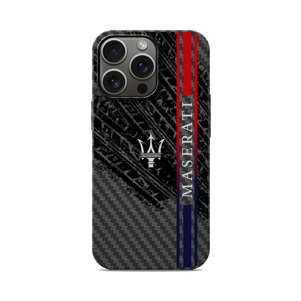 Карбоновий чохол з MagSafe для iPhone ШИНИ Maserati ШИНИ Maserati