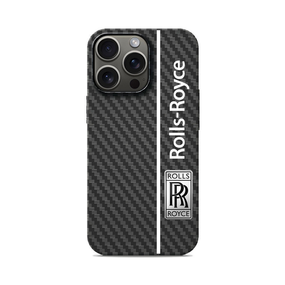 Карбоновий чохол з MagSafe для iPhone Rolls Royce Rolls Royce
