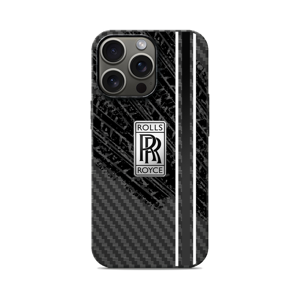 Карбоновий чохол з MagSafe для iPhone ШИНИ Rolls Royce ШИНИ Rolls Royce