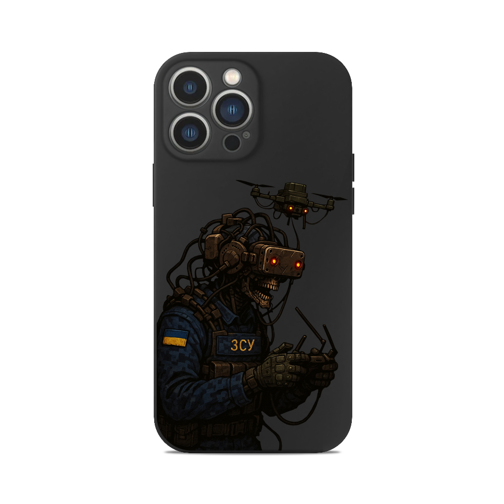 Чохол для iPhone ОПЕРАТОР FPV ДРОНУ ЗСУ КІБОРГ БПЛА