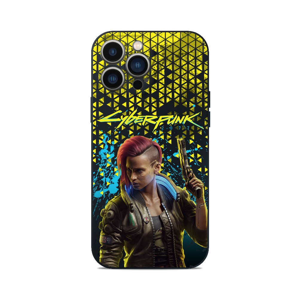 Чохол для iPhone Cyberpunk ВІ ДІВЧИНА