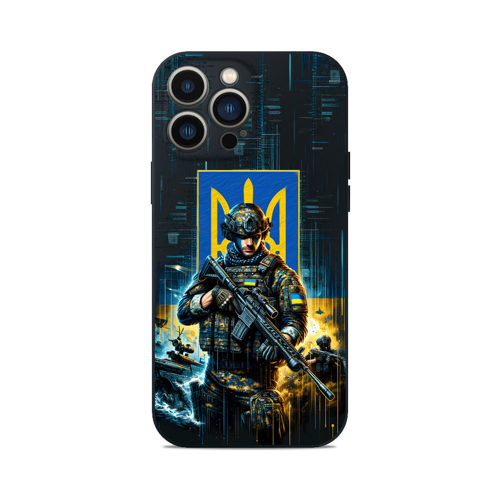Чохол для iPhone ЗСУ СНАЙПЕР ГЕРБ