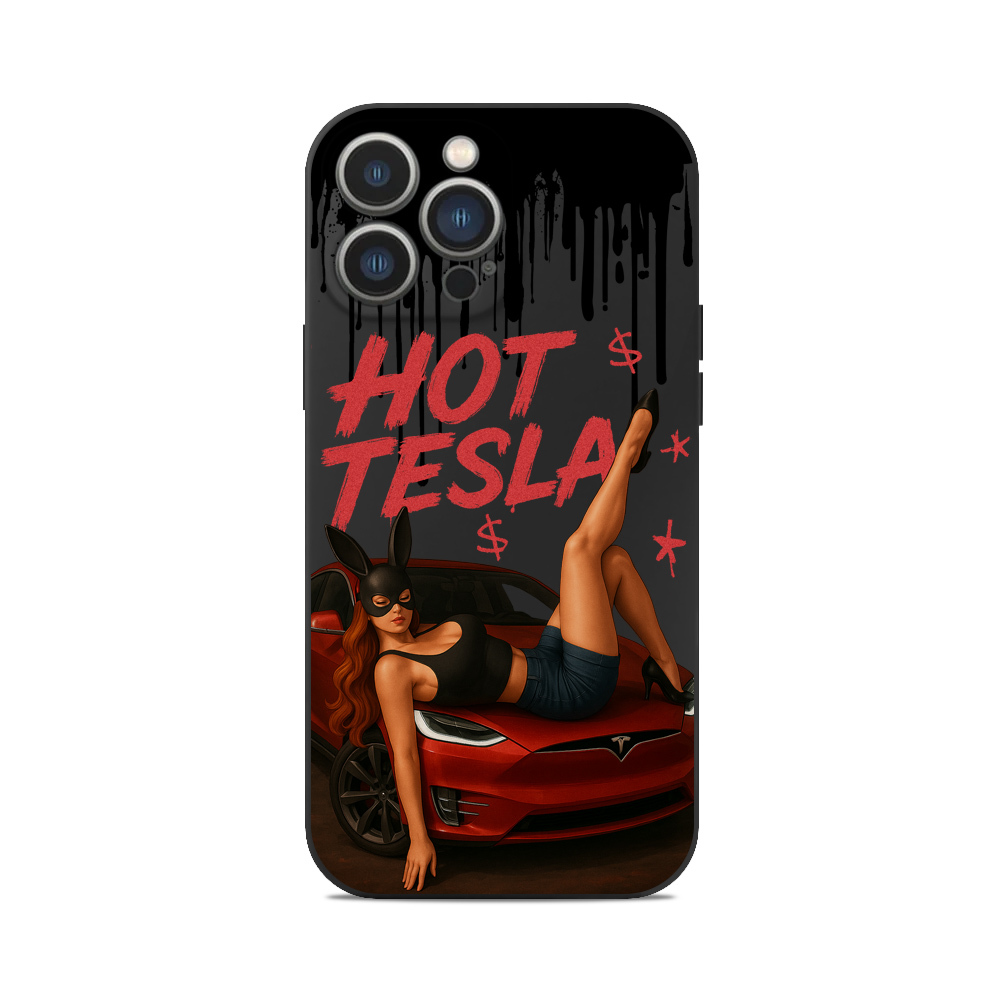 Чохол для iPhone HOT TESLA