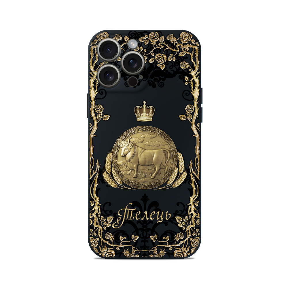 Чохол для iPhone знак зодіаку ТЕЛЕЦЬ
