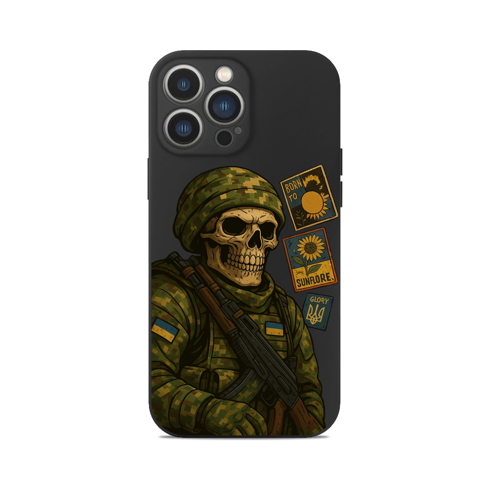 Чохол для iPhone ПРИВИД ШАПКА УКРАЇНА