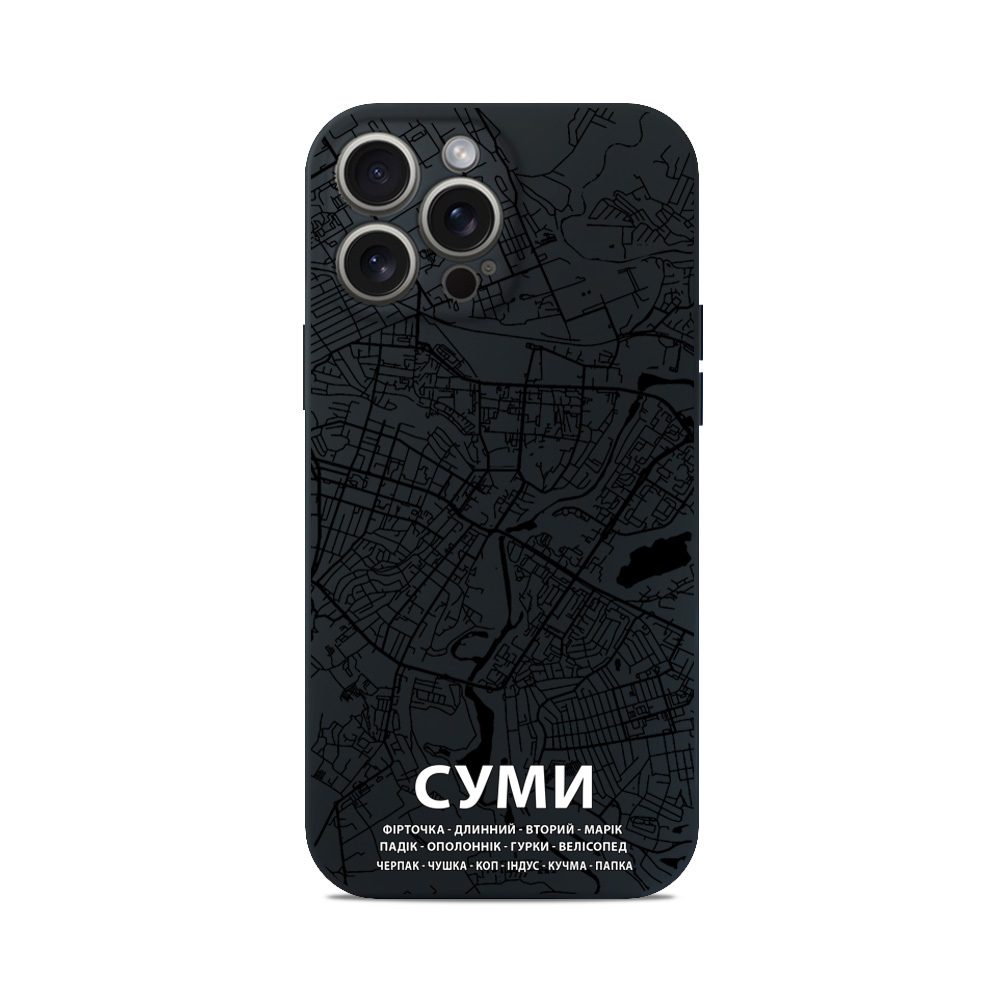 Чохол для iPhone МАПА СУМИ