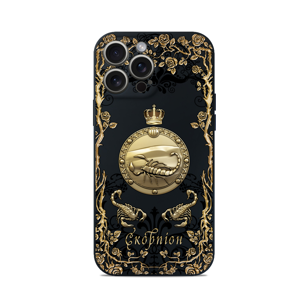 Чохол для iPhone знак зодіаку СКОРПІОН