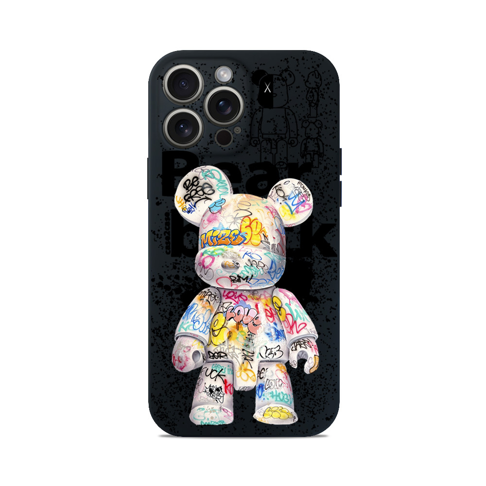 Чохол для iPhone МІШКА В ГРАФІТІ