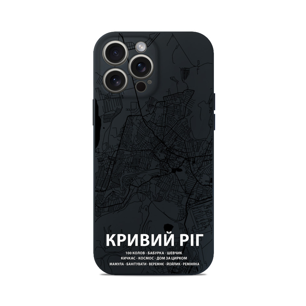 Чохол для iPhone МАПА КРИВИЙ РІГ