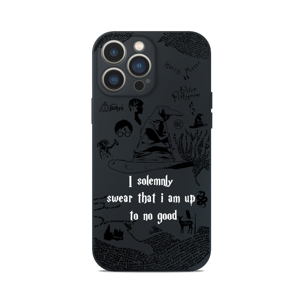 Чохол для iPhone Sorting Hat Marauders Map Англ ГАРРІ ПОТТЕР
