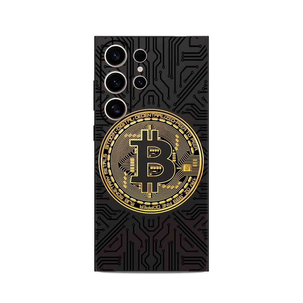 Чохол для Samsung з мікрофіброю BITCOIN SCHEME