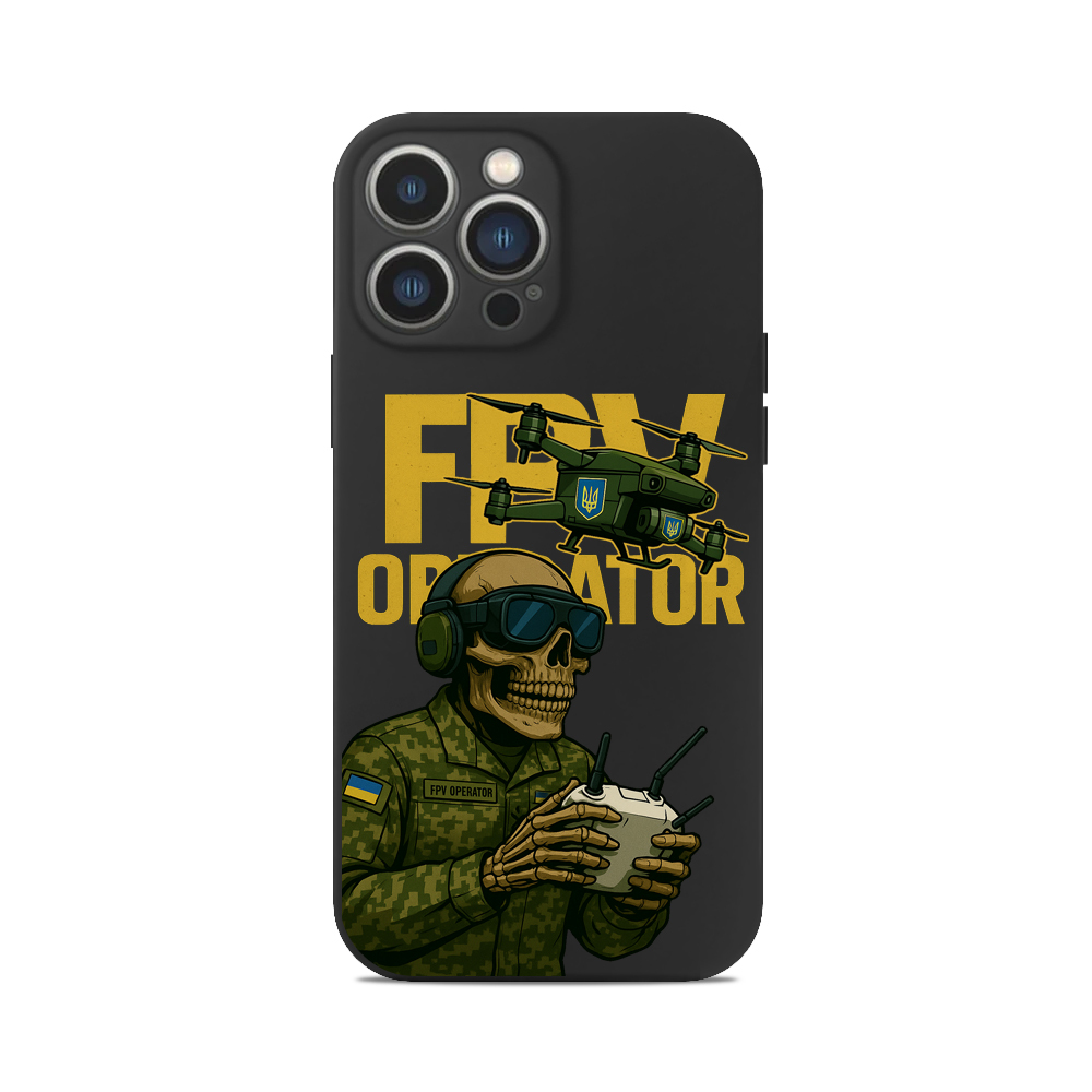 Чохол для iPhone ОПЕРАТОР FPV ДРОНУ ЗСУ БПЛА