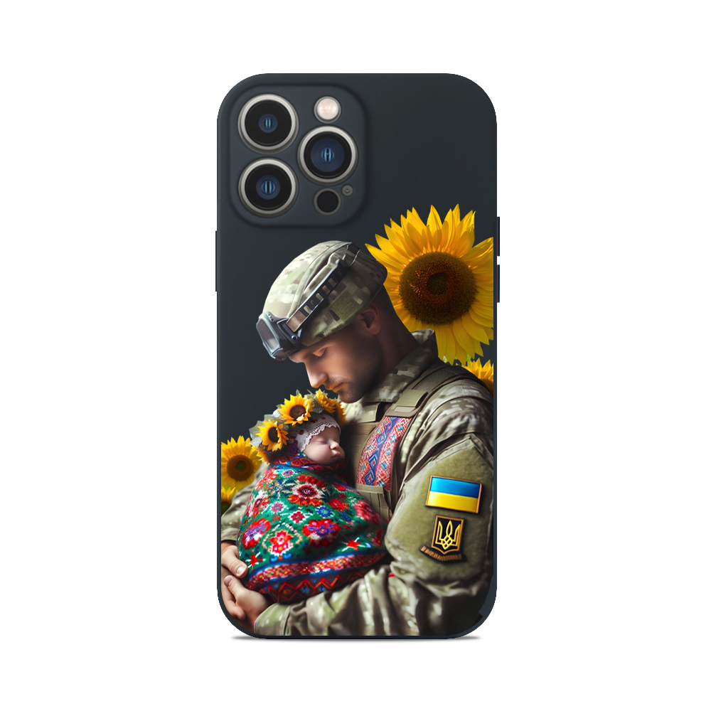 Чохол для iPhone ЗСУ ВІЙСЬКОВИЙ ДИТЯ