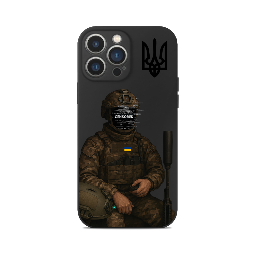 Чохол для iPhone АНОНІМНИЙ ГЕРОЙ ЗСУ