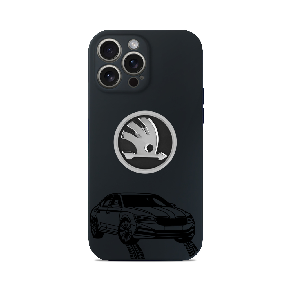 Чохол для iPhone Автомобіль Skoda SuperB 2021