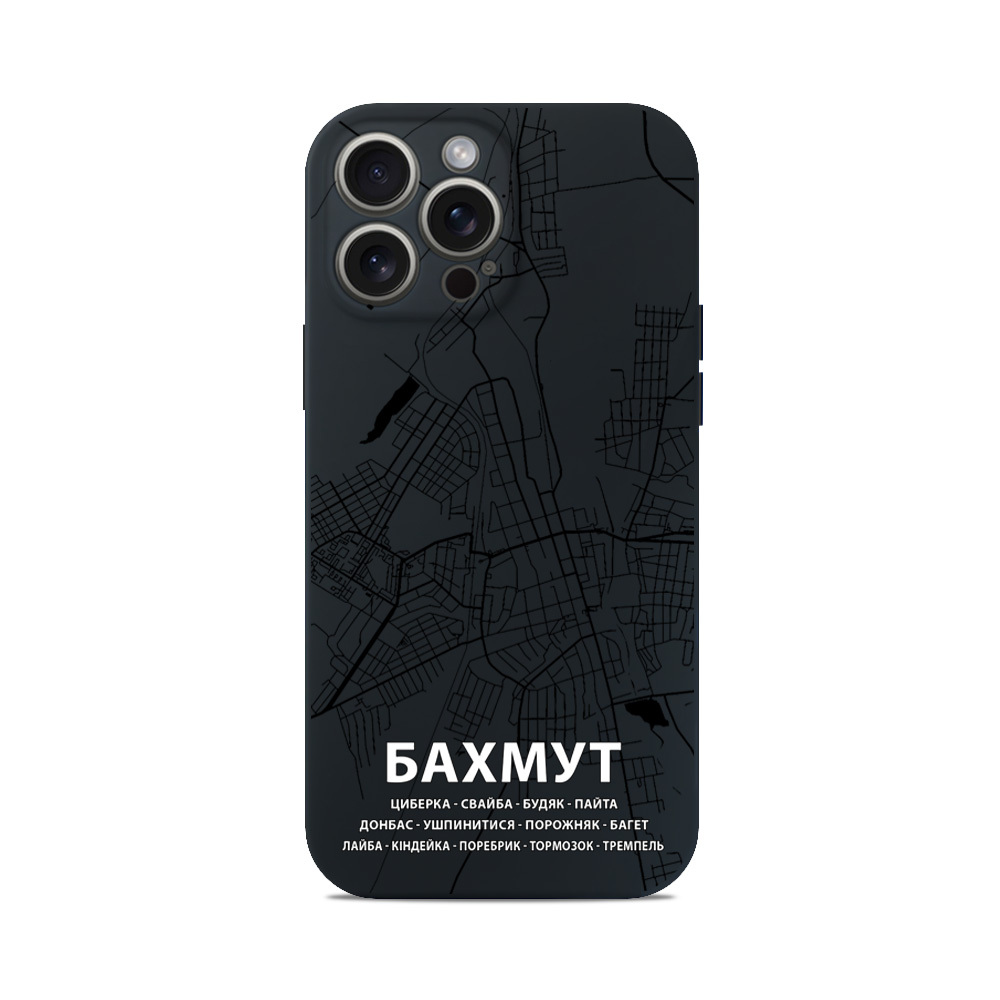 Чохол для iPhone МАПА БАХМУТ