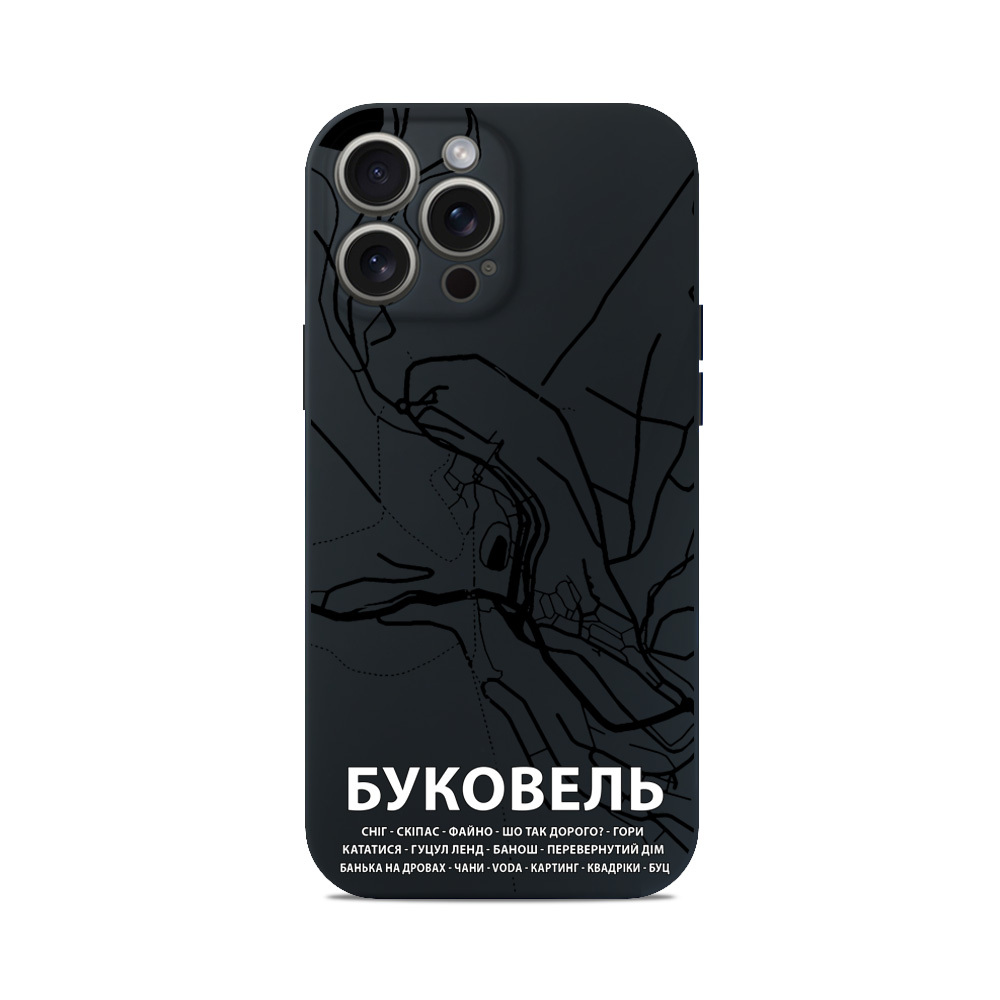 Чохол для iPhone МАПА БУКОВЕЛЬ
