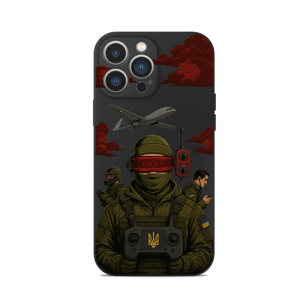 Чохол для iPhone ЗСУ БПЛА ПІЛОТ FPV ДРОНУ БПЛА