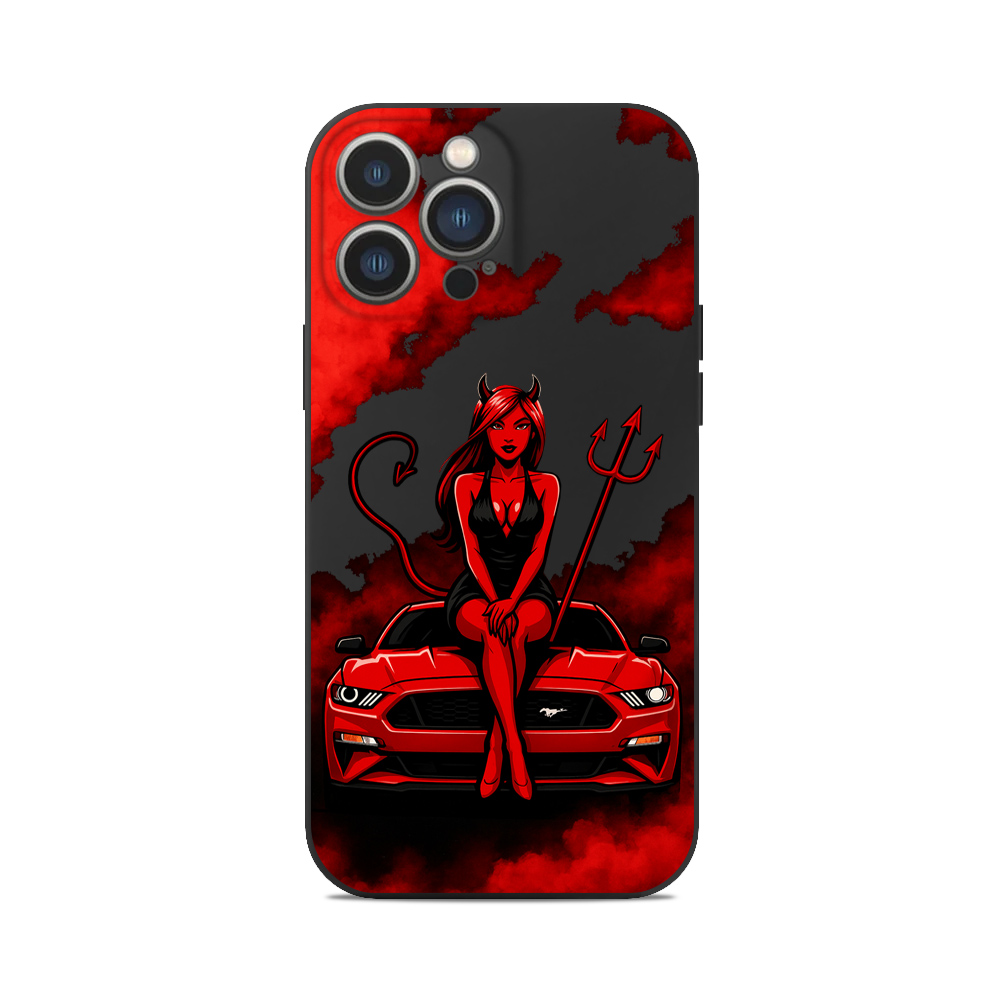 Чохол для iPhone ДІВЧИНА АВТО ФОРД