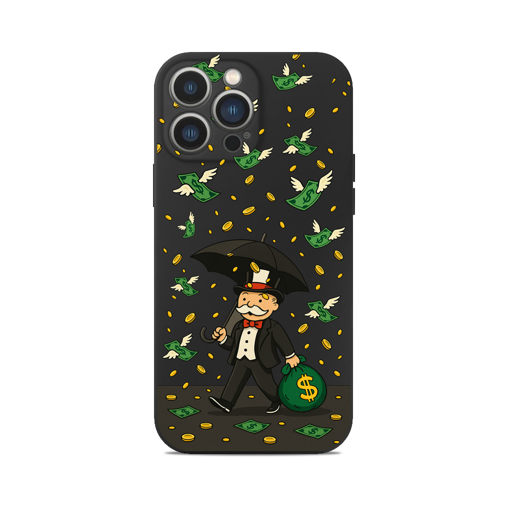 Чохол для iPhone БАГАТИЙ ДЯДЯ ДОЩ ГРОШІ