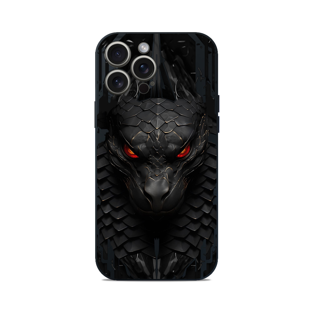 Чохол для iPhone ЗМІЯ ЧОРНА
