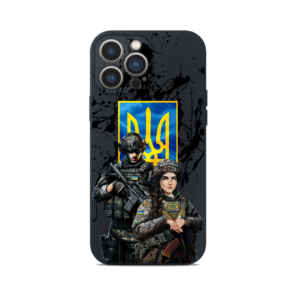 Чохол для iPhone ВІЙСЬКОВА ПАРА ЗСУ