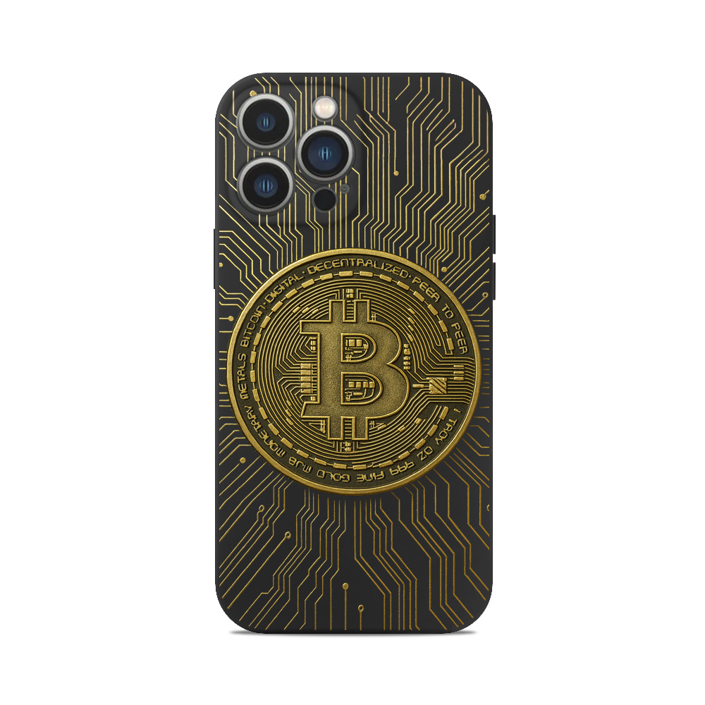 Чохол для iPhone БІТКОІН ВАЛЮТА
