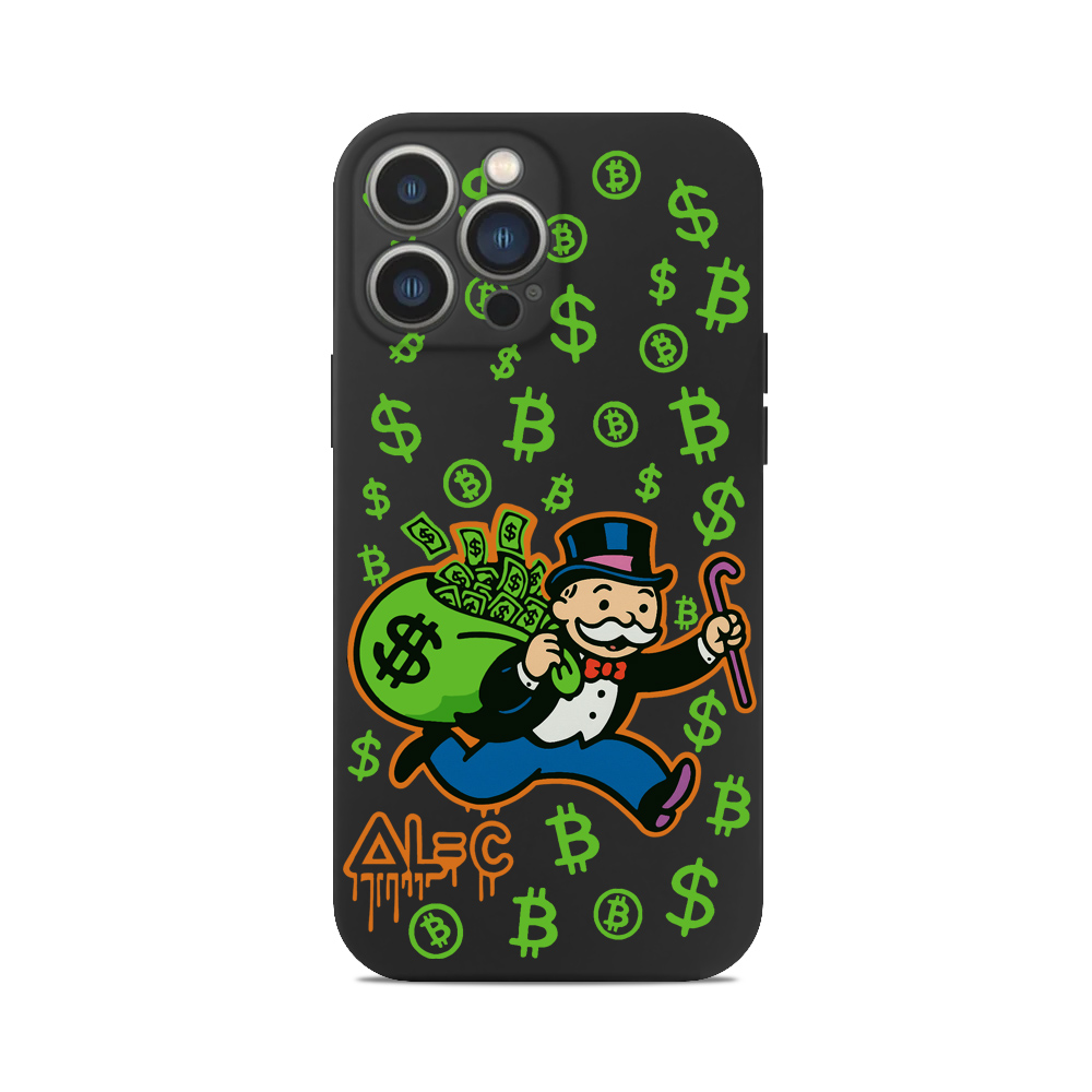 Чохол для iPhone БАГАТИЙ ДЯДЯ БІЖИТЬ