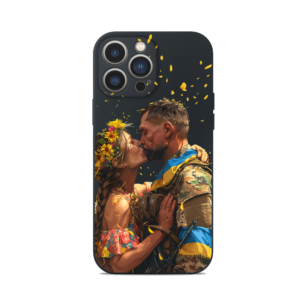 Чохол для iPhone ЗСУ ВІЙСЬКОВИЙ КОХАННЯ