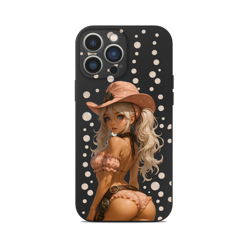 Чохол для iPhone АНІМЕ БЛОНДИНКА