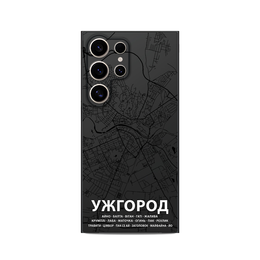 Чохол для Samsung з мікрофіброю МАПА УЖГОРОД