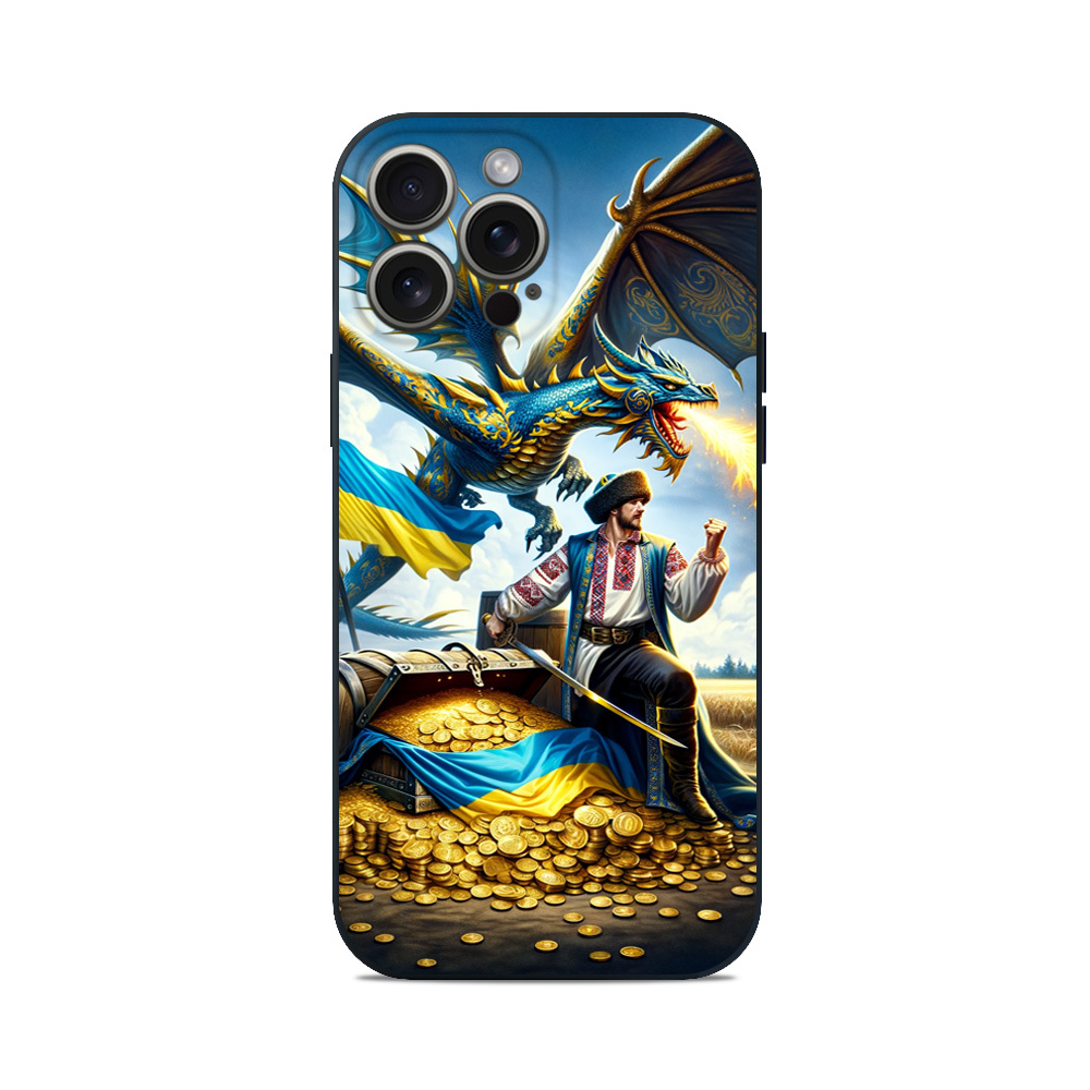 Чохол для iPhone УКРДРАКОН КОЗАК