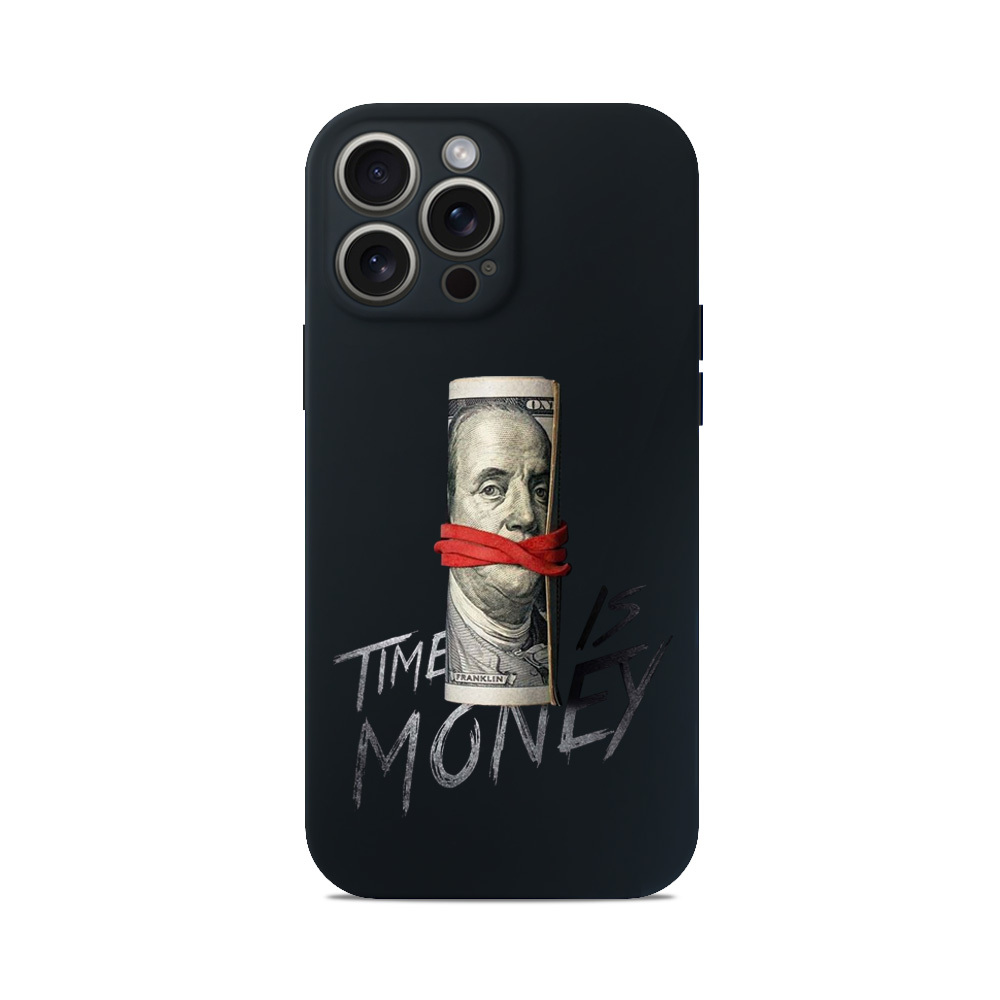 Чохол для iPhone TIME IS MONEY ГРОШІ