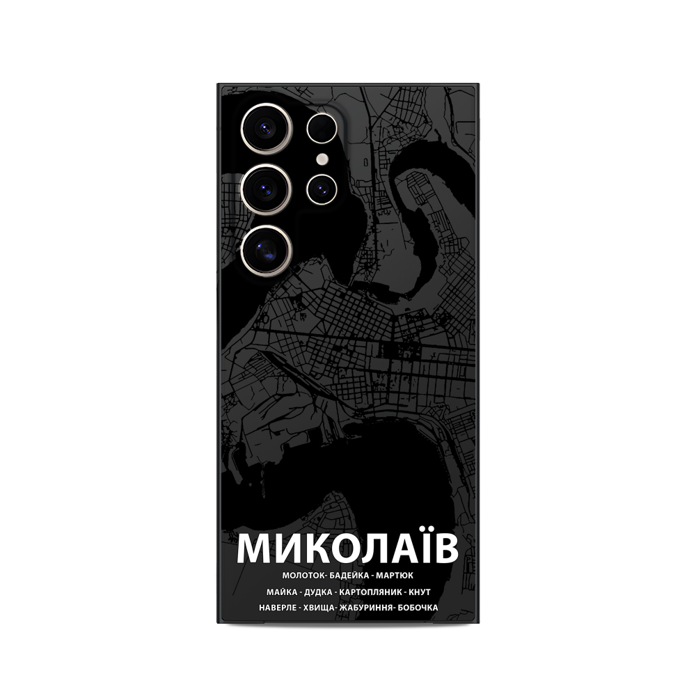 Чохол для Samsung МАПА МИКОЛАЇВ