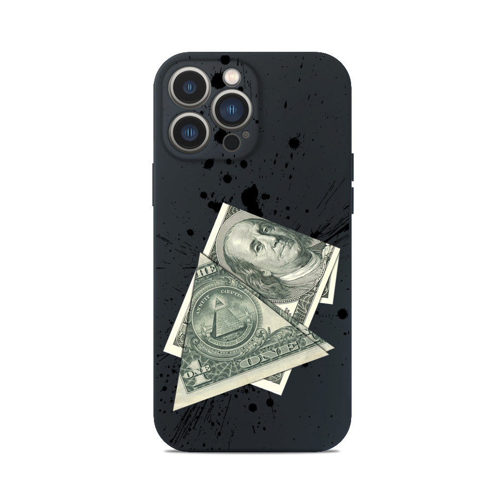Чохол для iPhone ДОЛАРИ КЛЯКСИ