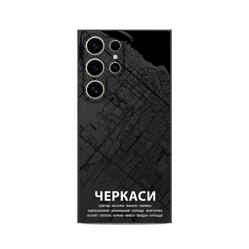 Чохол для Samsung МАПА ЧЕРКАСИ