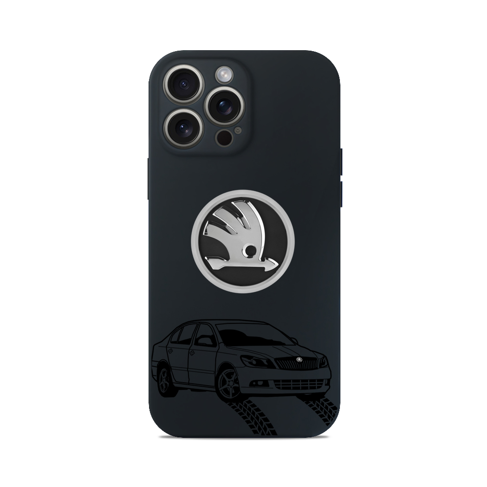 Чохол для iPhone Автомобіль Skoda Octavia 2012