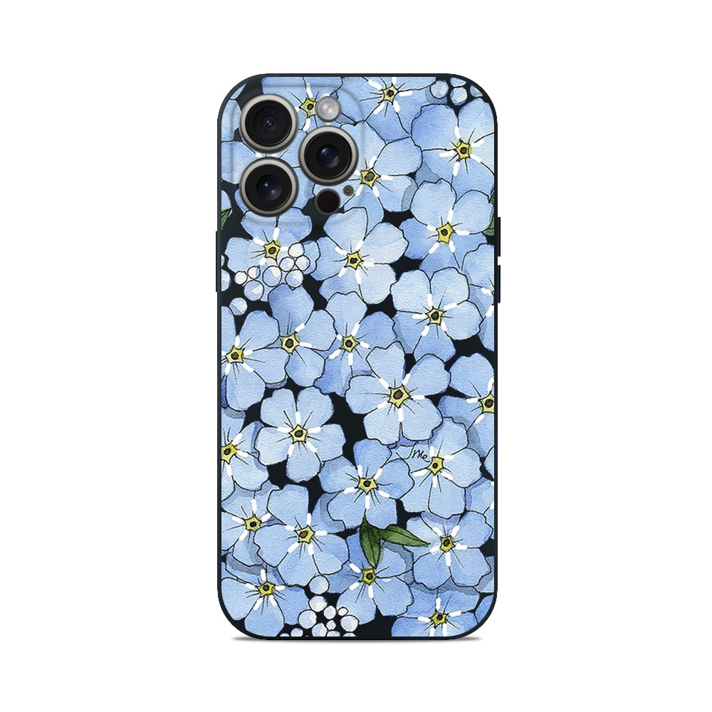 Чохол для iPhone ФІАЛКОВІ КВІТИ