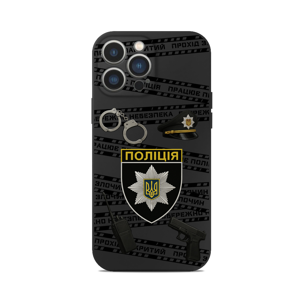 Чохол для iPhone ПРОФЕСІЯ ПОЛІЦІЯ