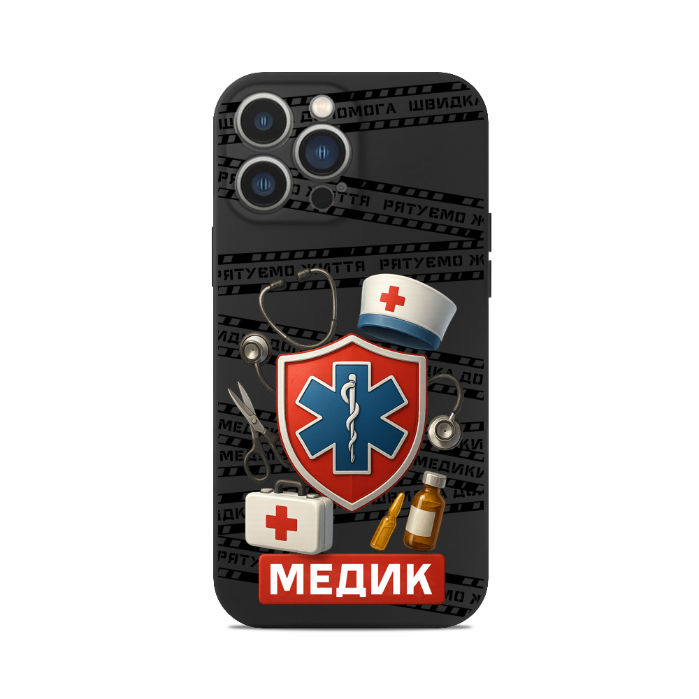 Чохол для iPhone МЕДИК УКРАЇНСЬКИЙ