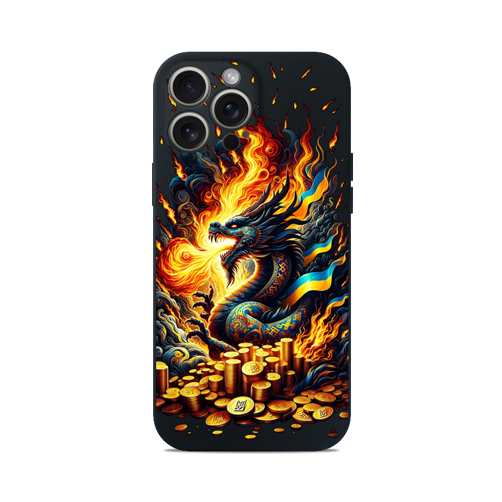 Чохол для iPhone УКРДРАКОН ВОГОНЬ