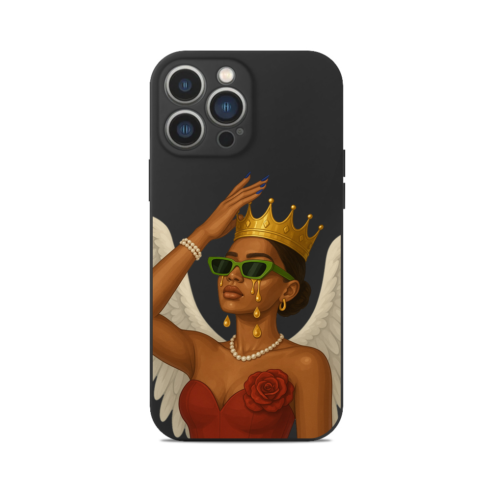Чохол для iPhone СЛЬОЗИ ЗОЛОТА ДІВЧИНА КОРОНА
